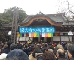 深大寺　初詣　混雑